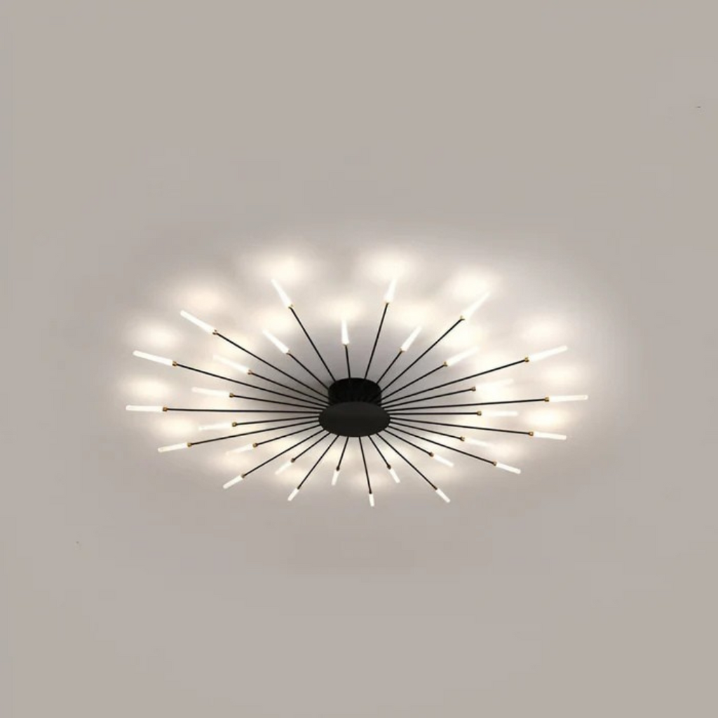 OrionSpiral Sleek Ceiling Light With Luxury LED For Living Room