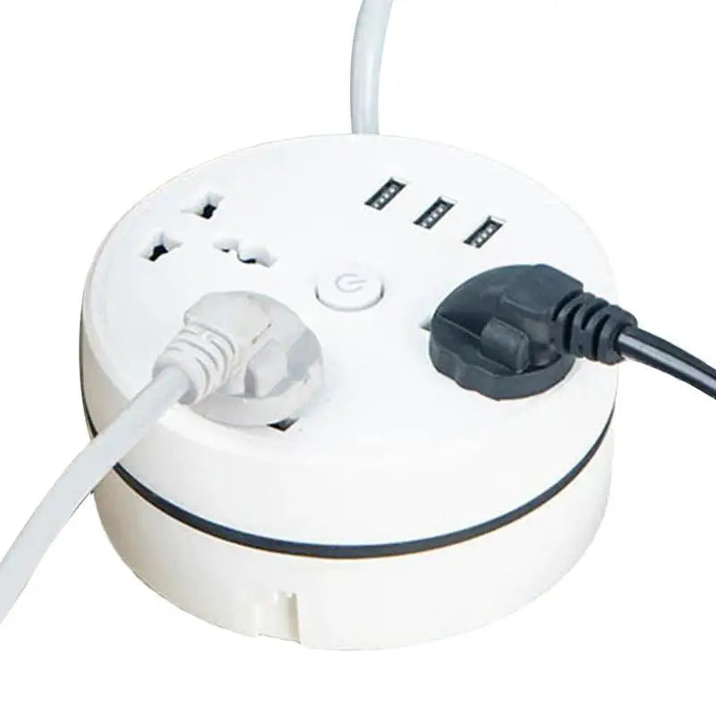 Intelligente Steckdosenleiste mit EU-Stecker — schnelles USB-Laden