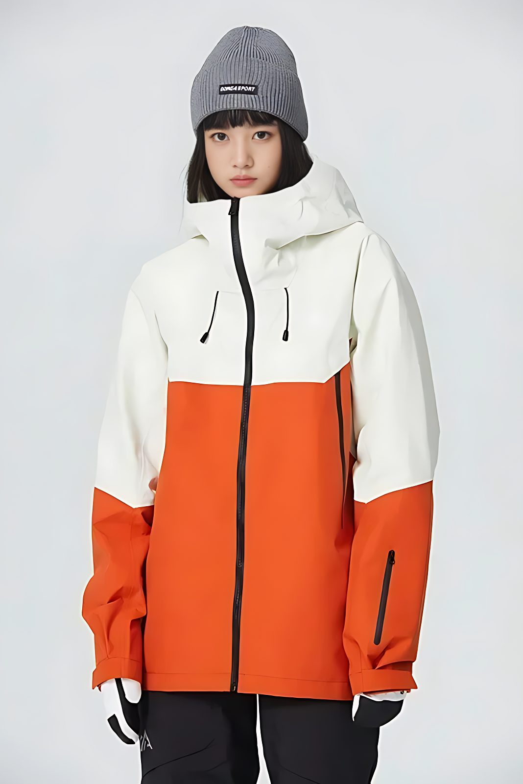 Unisex-Skijacke F2 mit Isolierung – winddicht, 15000mm wasserdicht