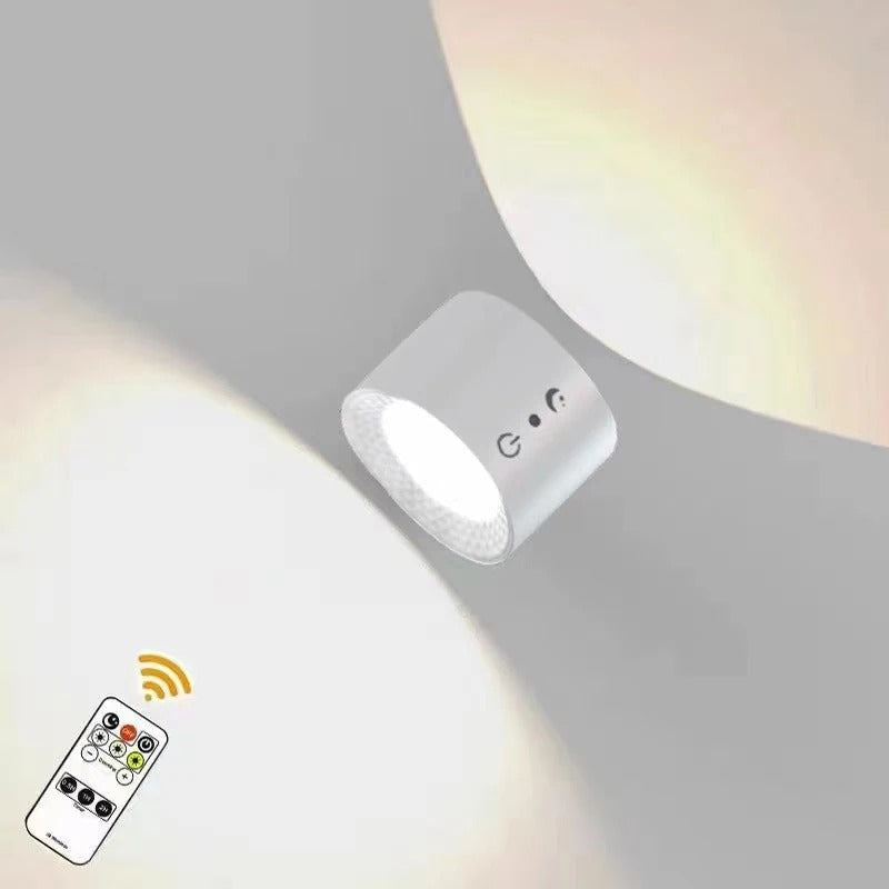 Ładowalna magnetyczna lampa ścienna LED 360° — regulowana lampa bezprzewodowa