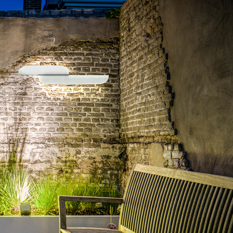 Caldera Exterior Wall Light With Curved Design And IP65 Rating