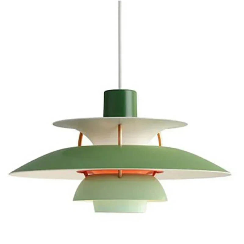 Morandi modern LED-hänglampa — färgglad skärm