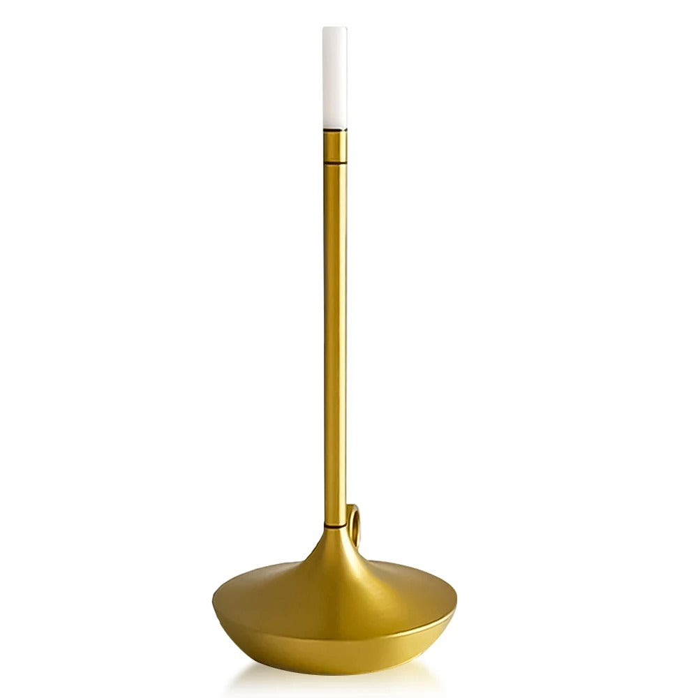 Lampada da tavolo LED vintage — design ricaricabile senza fili, interruttore touch e ricarica USB