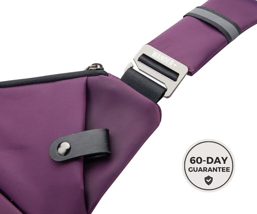 Anti-Theft Travel Bag — Concealed Zipper Design & Secure Front Pockets