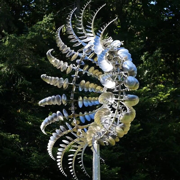 Girandola magica in metallo — decorazione incantevole per il giardino