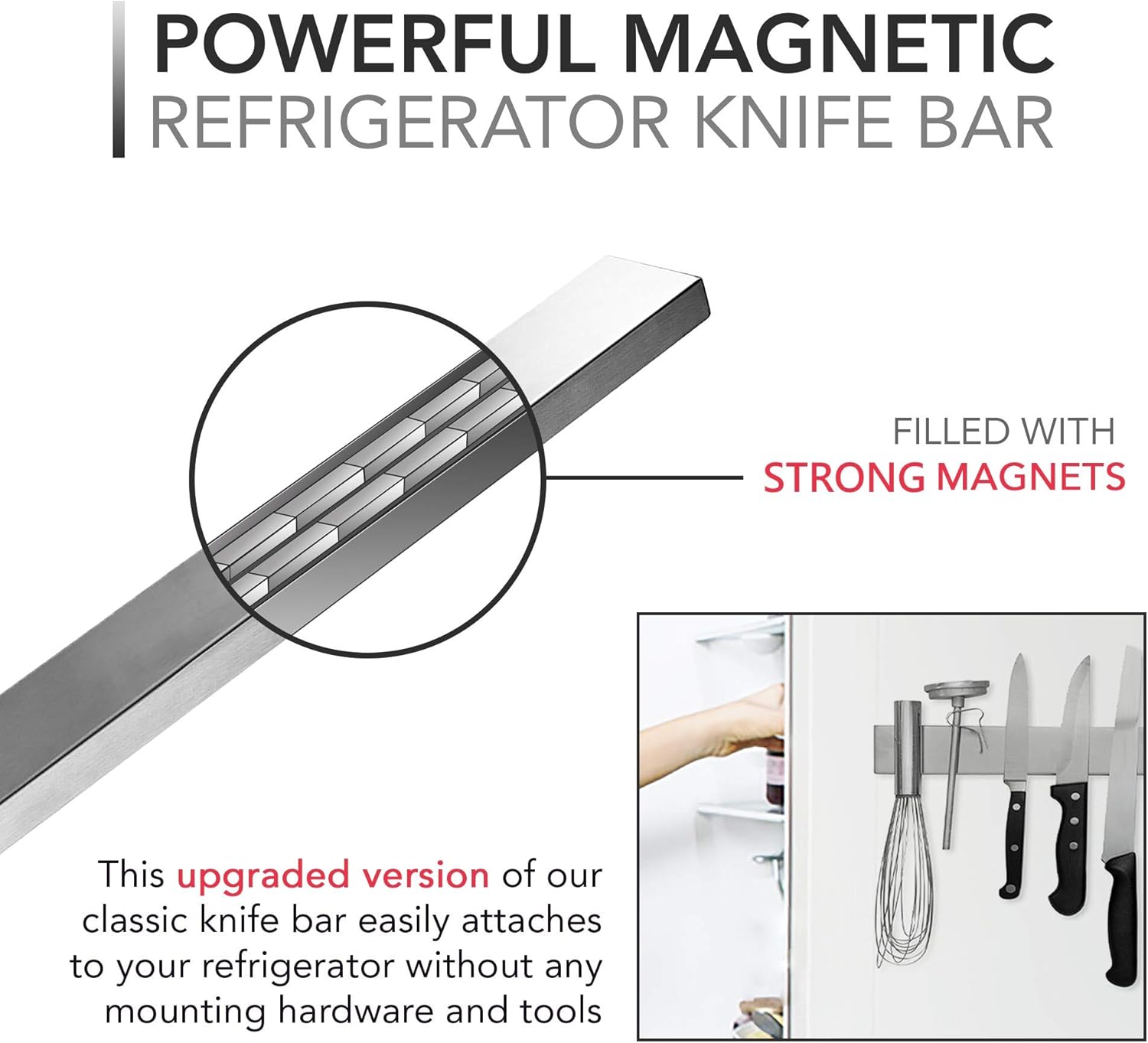 14 Inch Magnetic Knife And Tools Holder | Filindra