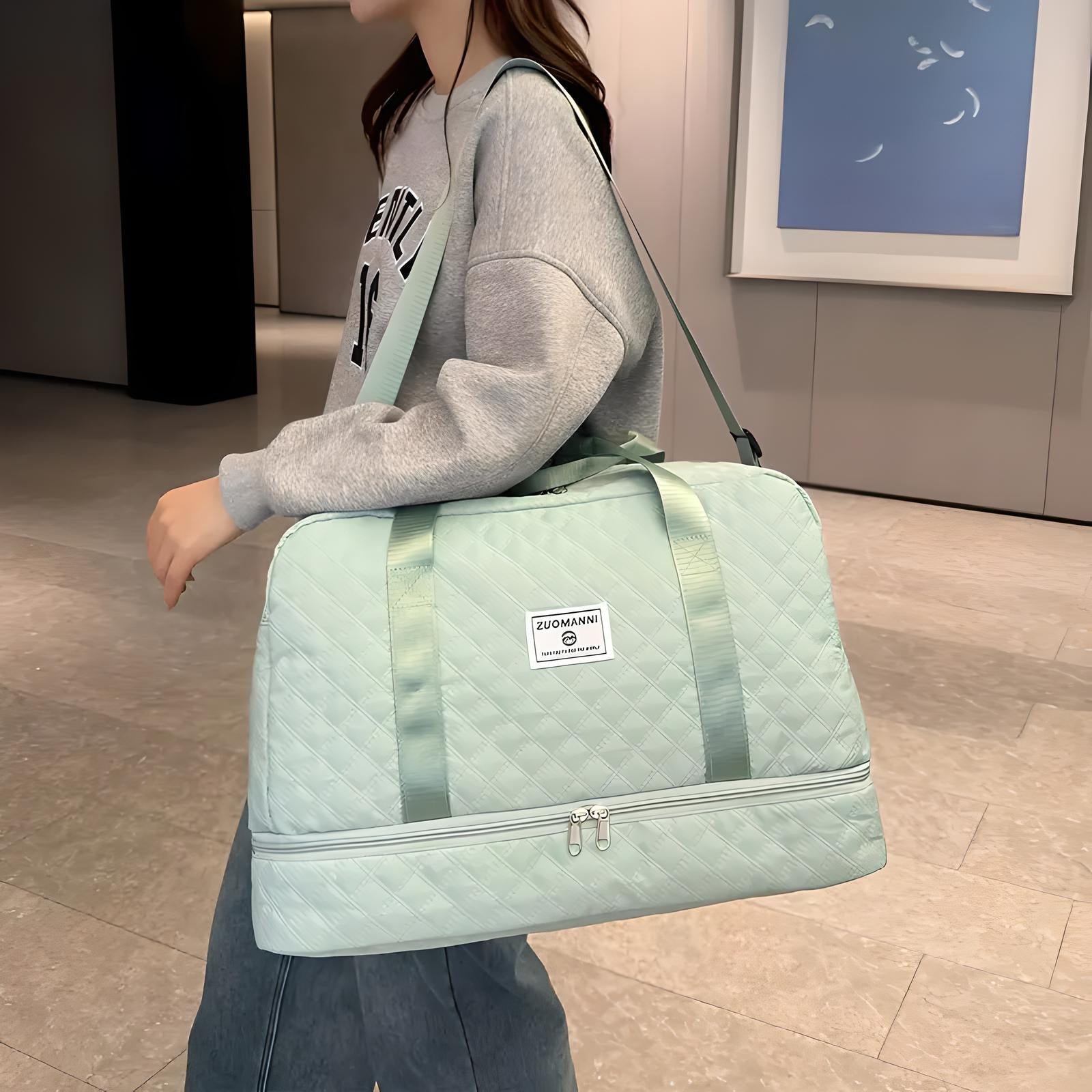 Voyager Weekender Reisetasche — Wasserdichte Außentaschen