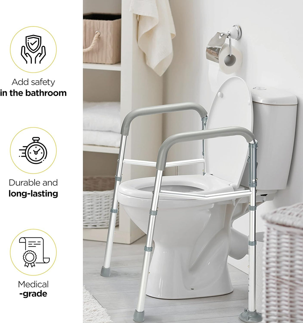 GripGuard Toiletten-Haltegriff — verstellbare, rutschfeste Unterstützung