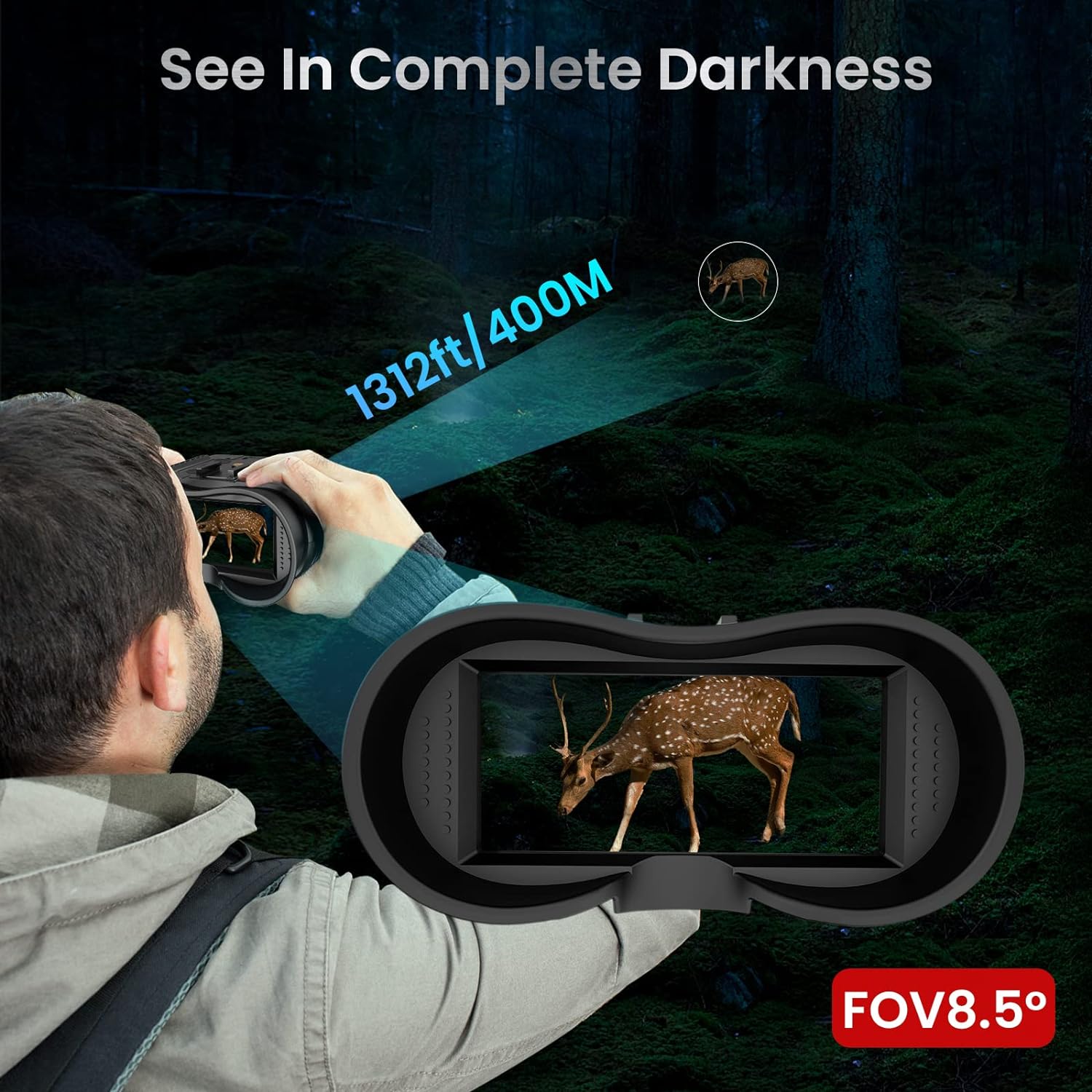 3D Night Vision Goggles Binoculars | Filindra
