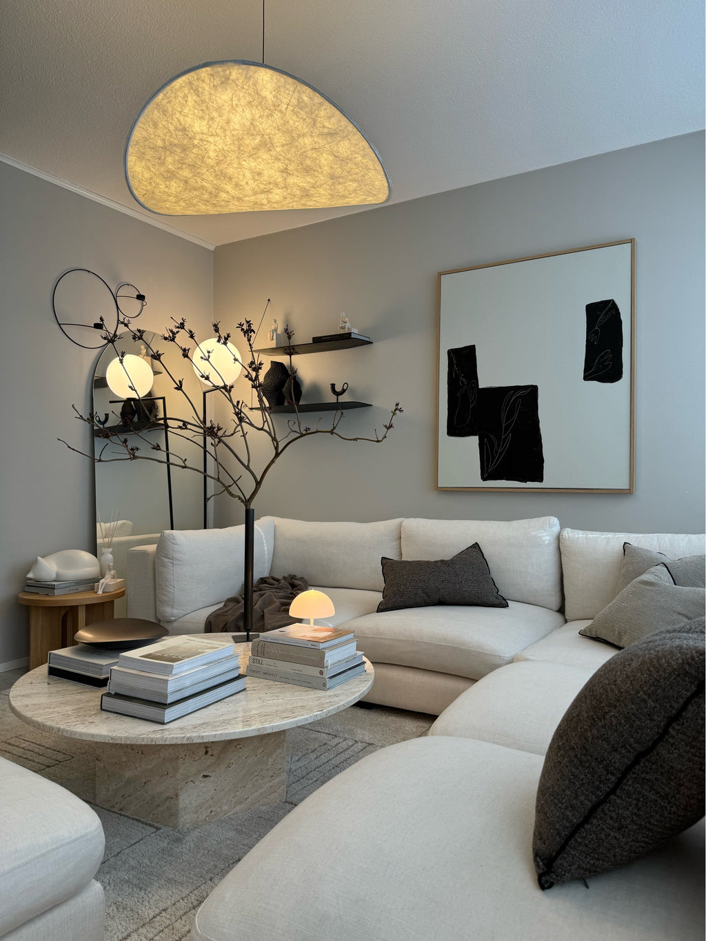 Vertigo Leaf Chandelier — Nordic LED Ambient Lighting