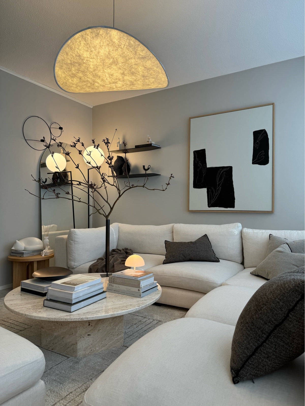 Vertigo Leaf Chandelier — Nordic LED Ambient Lighting