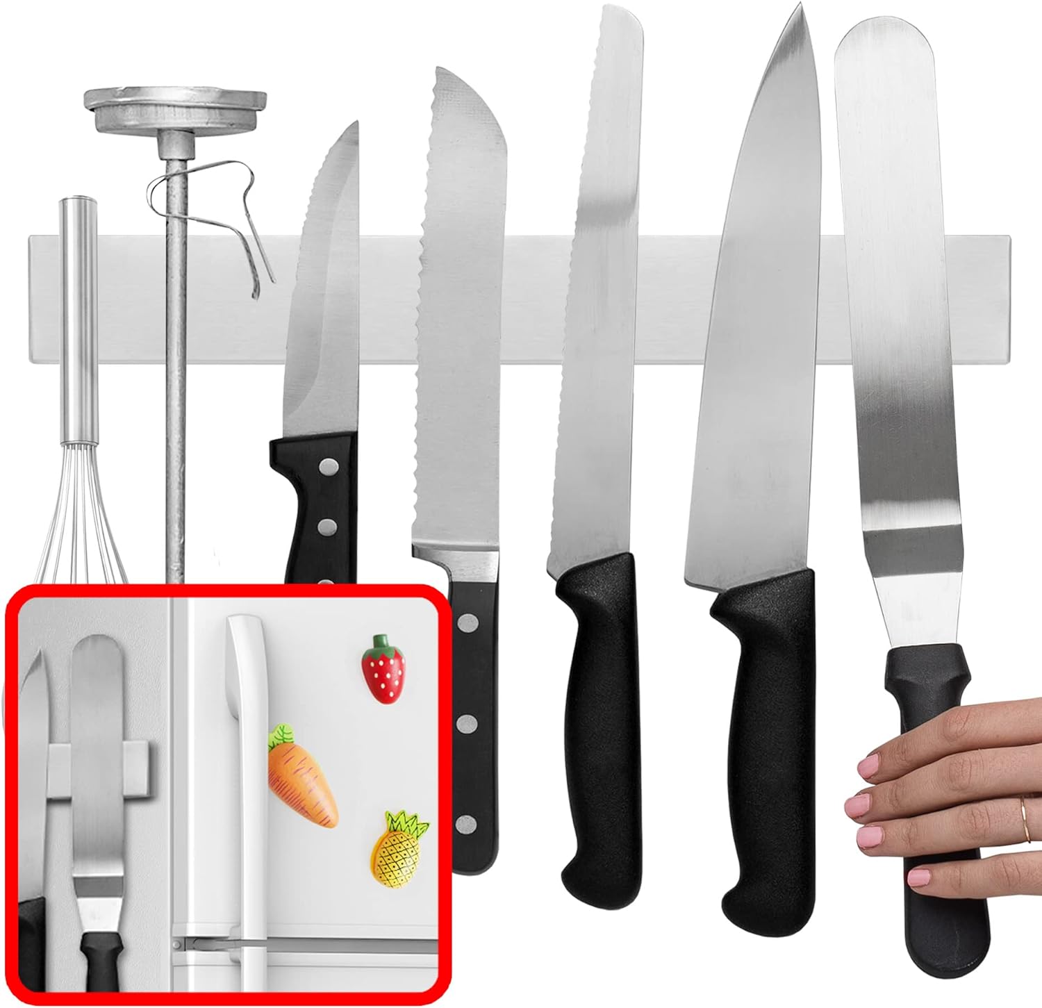 14 Inch Magnetic Knife And Tools Holder | Filindra