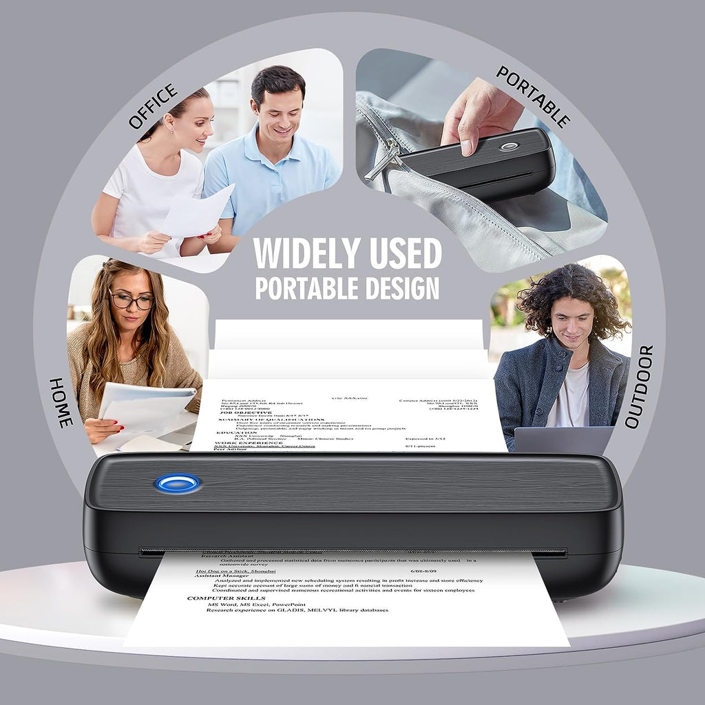 Imprimantă termică portabilă wireless fără cerneală | Filindra