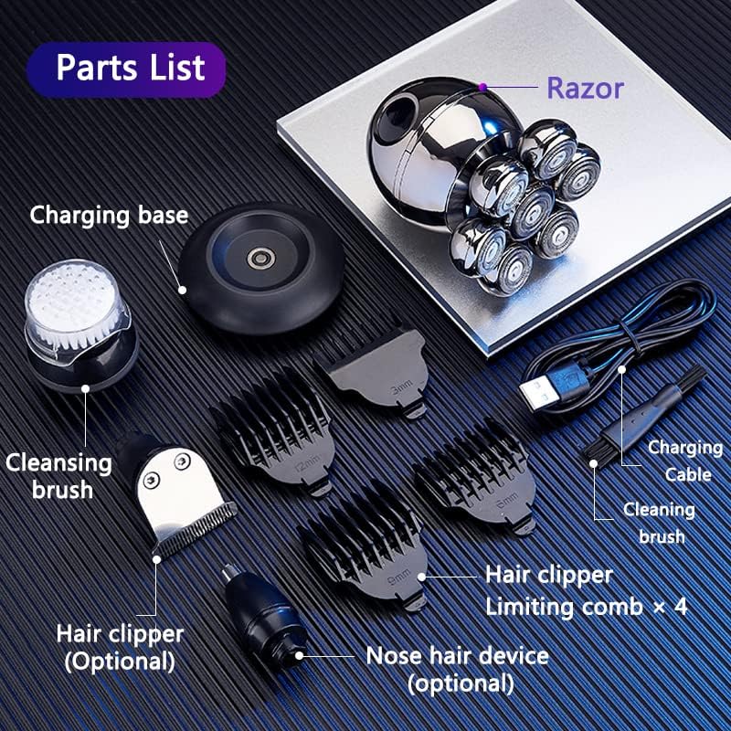 Wireless Electric Head Shaver | Filindra