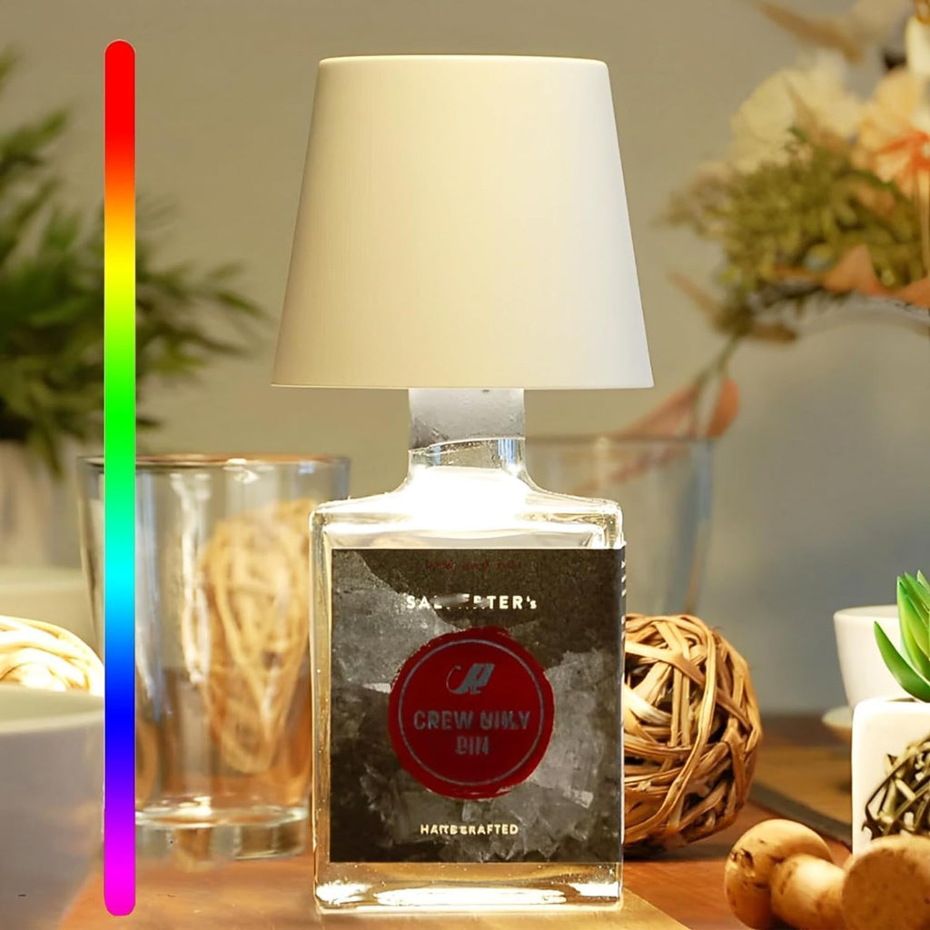 Lampada a forma di bottiglia Light — Elemento d'atmosfera con controllo touch