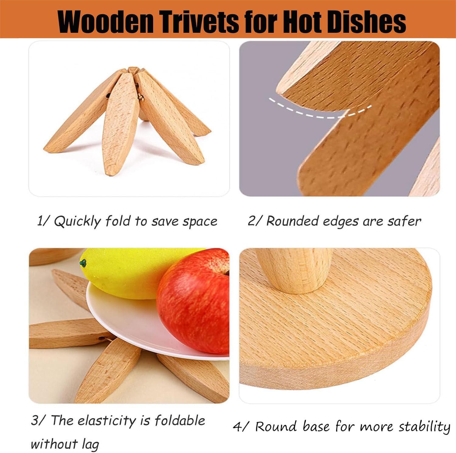 Wooden Trivets For Hot Dishes | Filindra