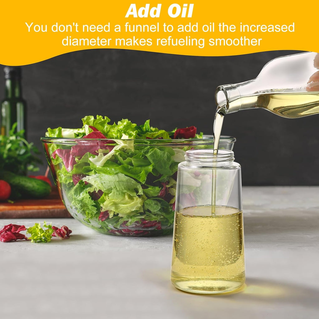 2 Pack Oil Dispenser And Sprayer Bottle | Filindra