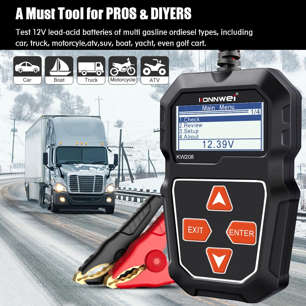 Car Alternator Battery Tester | Filindra