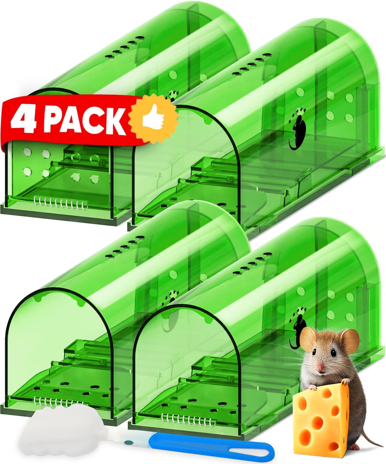 4-Pack Mouse Trap | Filindra