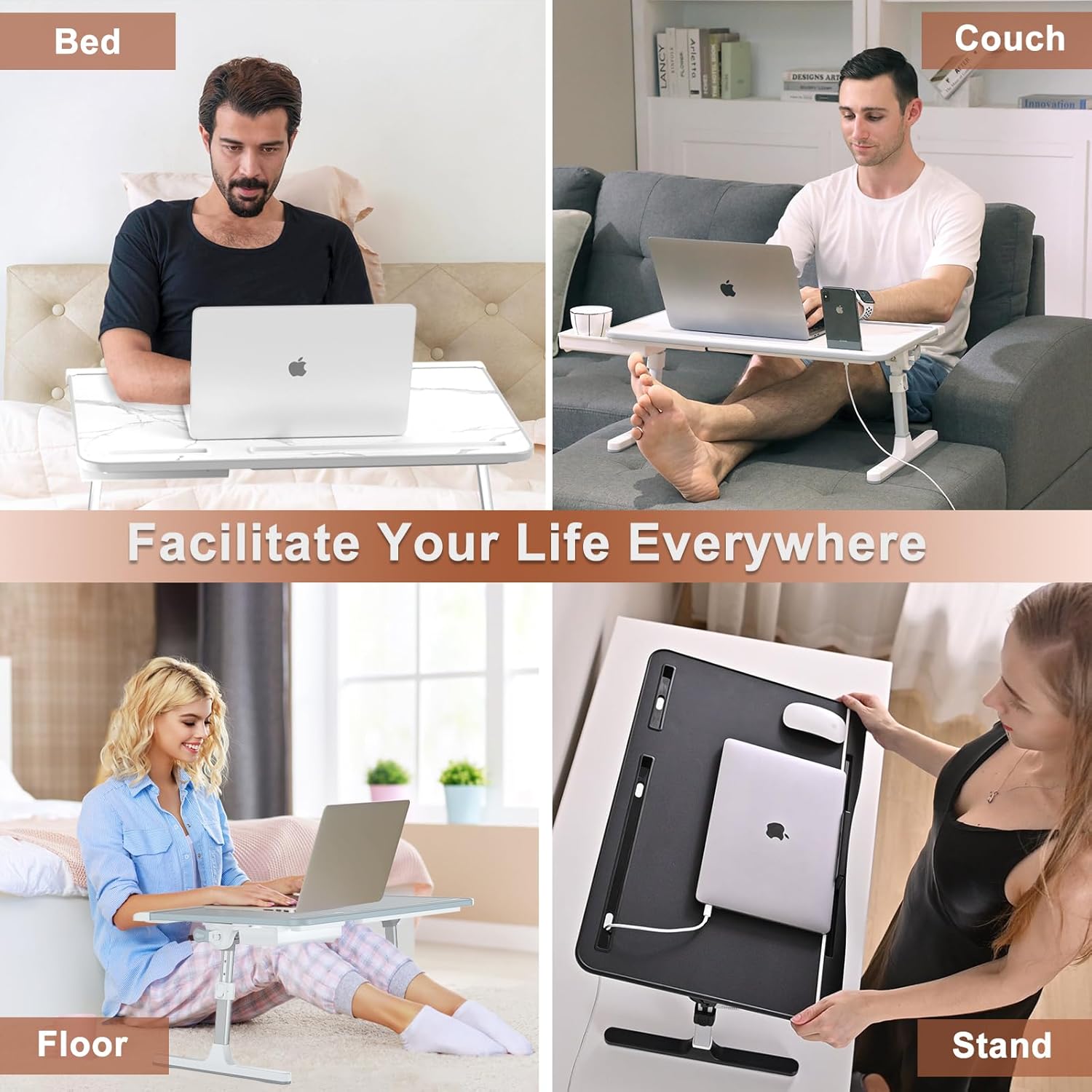 Adjustable Laptop Stand for Bed | Filindra