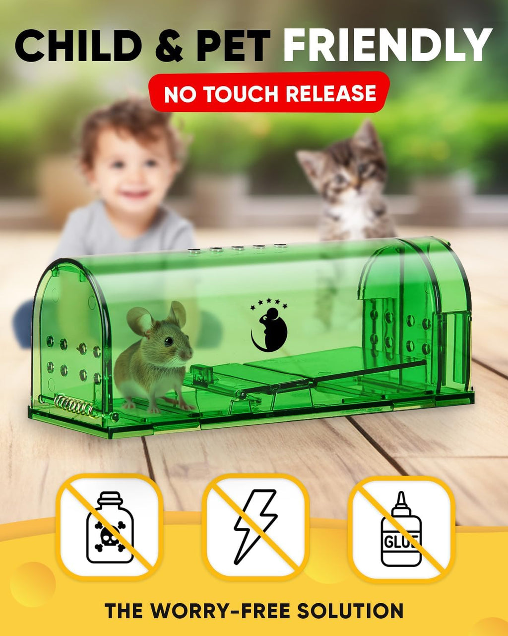 4-Pack Mouse Trap | Filindra