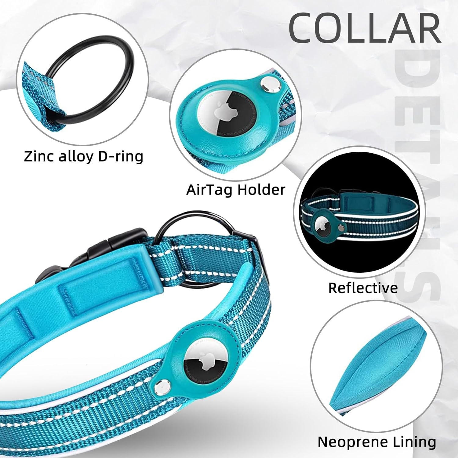 AirTag Dog Collar | Filindra