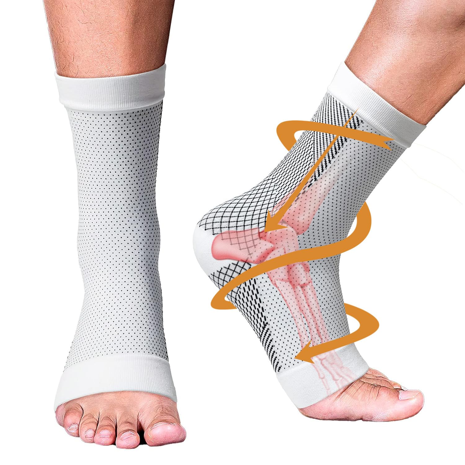 4 Pairs of Premium Therapy Socks For Men and Women | Filindra