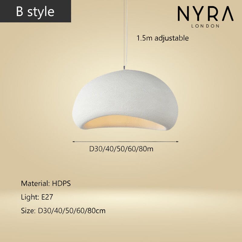 Żyrandol Boho Wasabi — wyrazista lampa sufitowa w stylu wabi-sabi