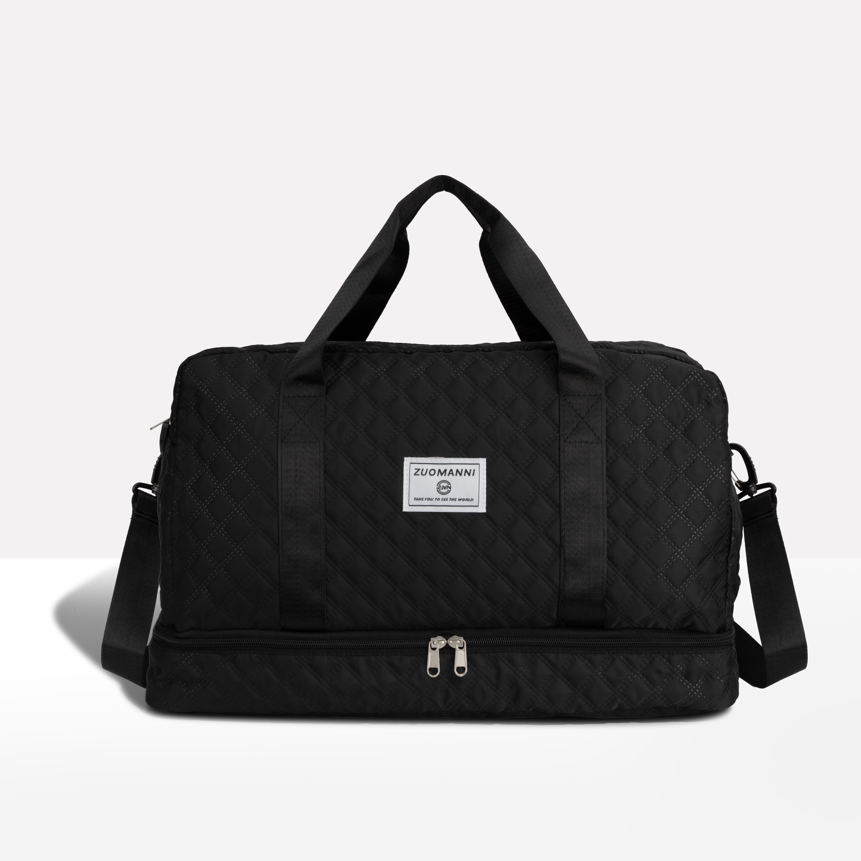 Voyager Weekender Reisetasche — Wasserdichte Außentaschen