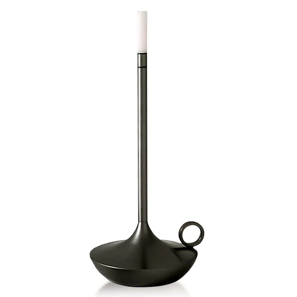 Lampada da tavolo LED vintage — design ricaricabile senza fili, interruttore touch e ricarica USB