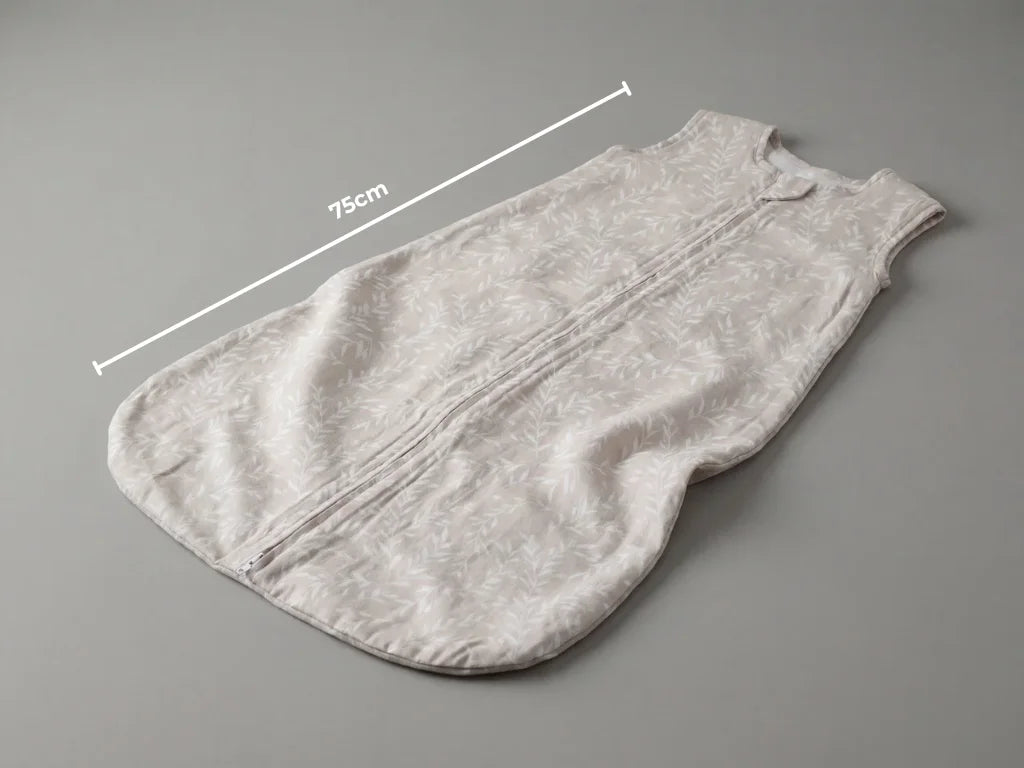 Breathable Bamboo Cotton Baby Sleep Sack — Soft, Comfortable Fit