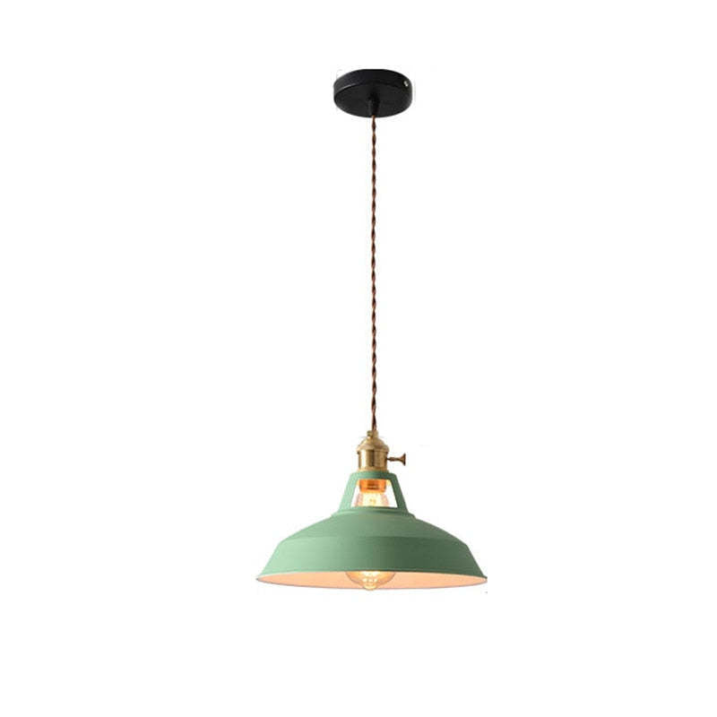 Kovová závěsná lampa Spectrum - výrazný design Morandi
