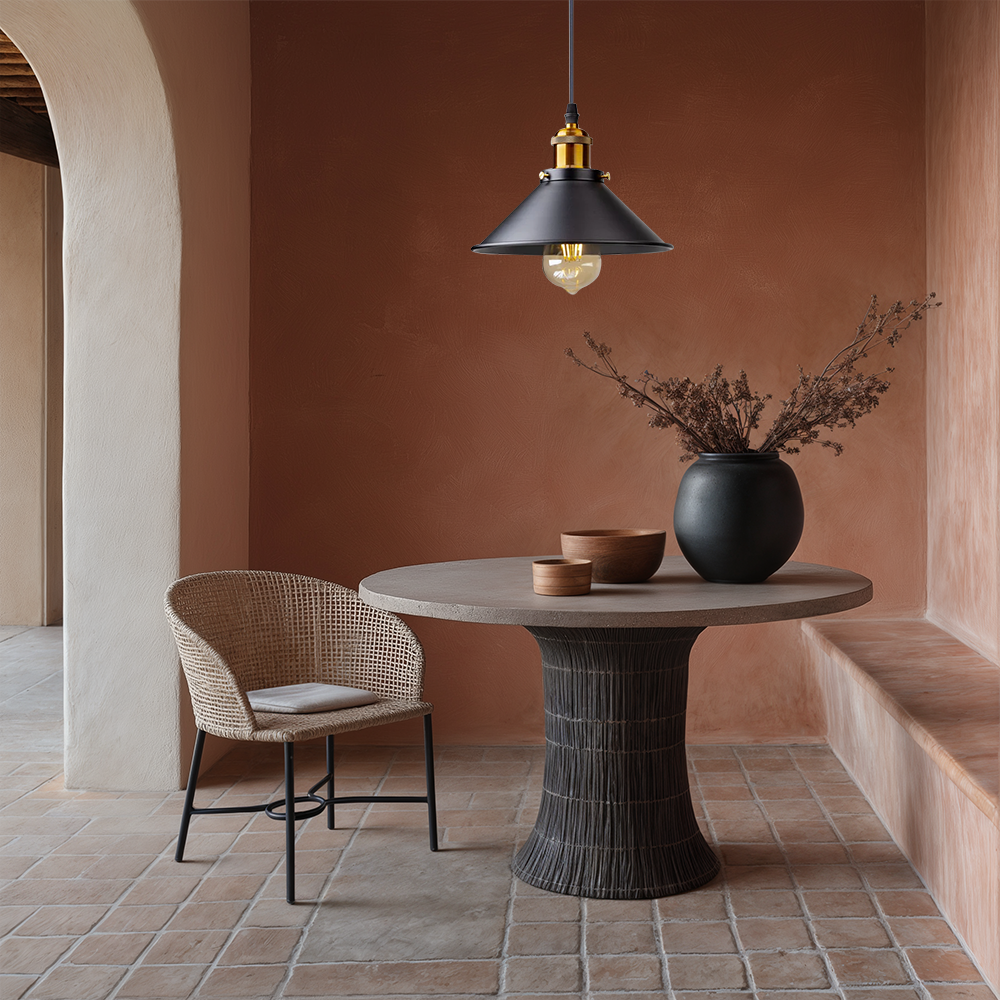 Nordica Lamp With Russian Iron For Nordic Vintage Ambience