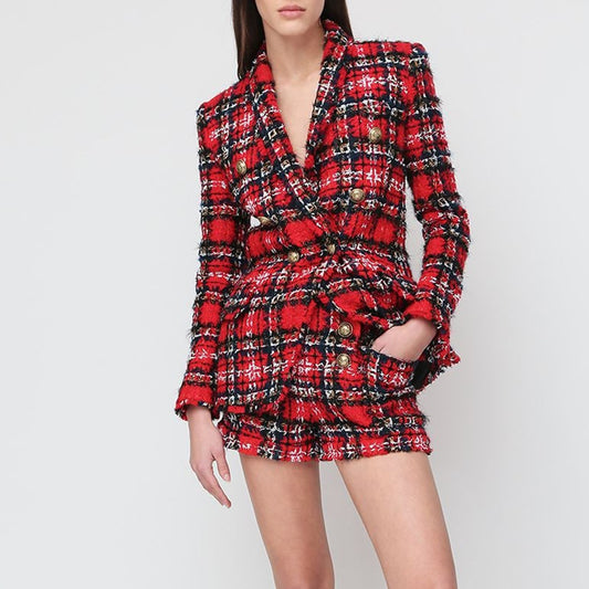 Carreaux Chic | Blazer Parisien