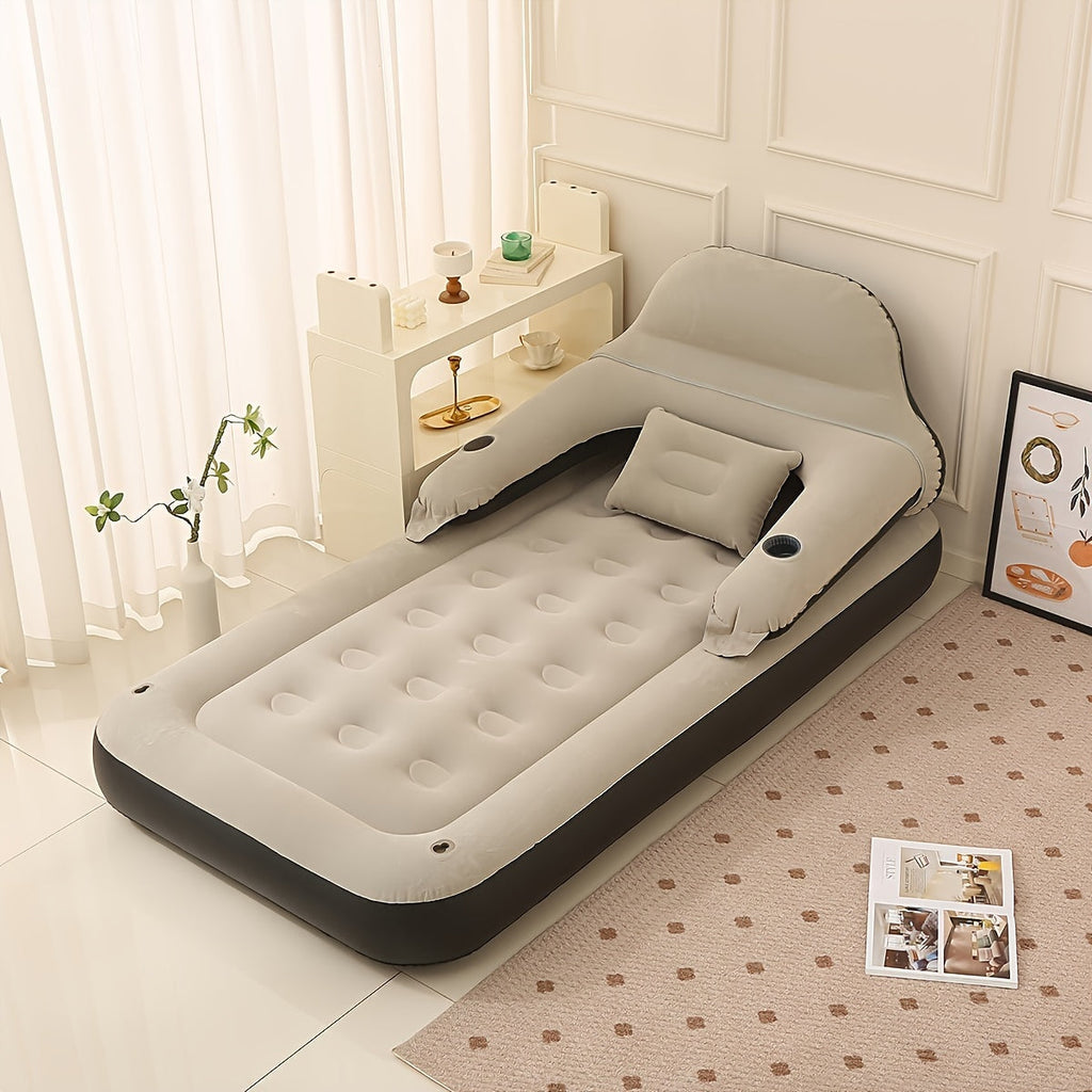 Materasso gonfiabile ComfortAir — pompa integrata e schienale