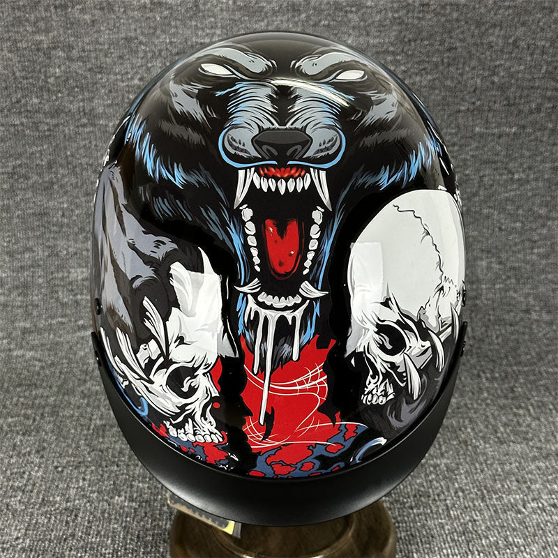 Streetwise-Chopper-Halbhelm - Mikro-Metallratschen-Schnellverschluss