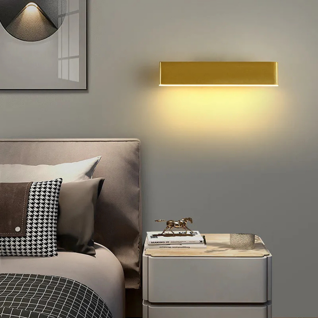 Aurelo LED Wall Light With 360 Degree Swivel Head For Living Rooms