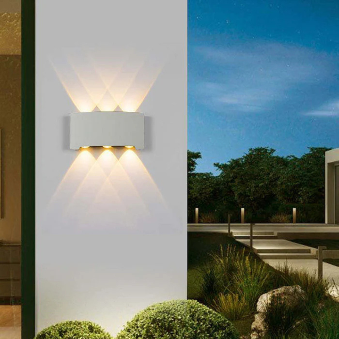 LyraNova Waterproof Wall Light With LED For Indoor And Outdoor Use