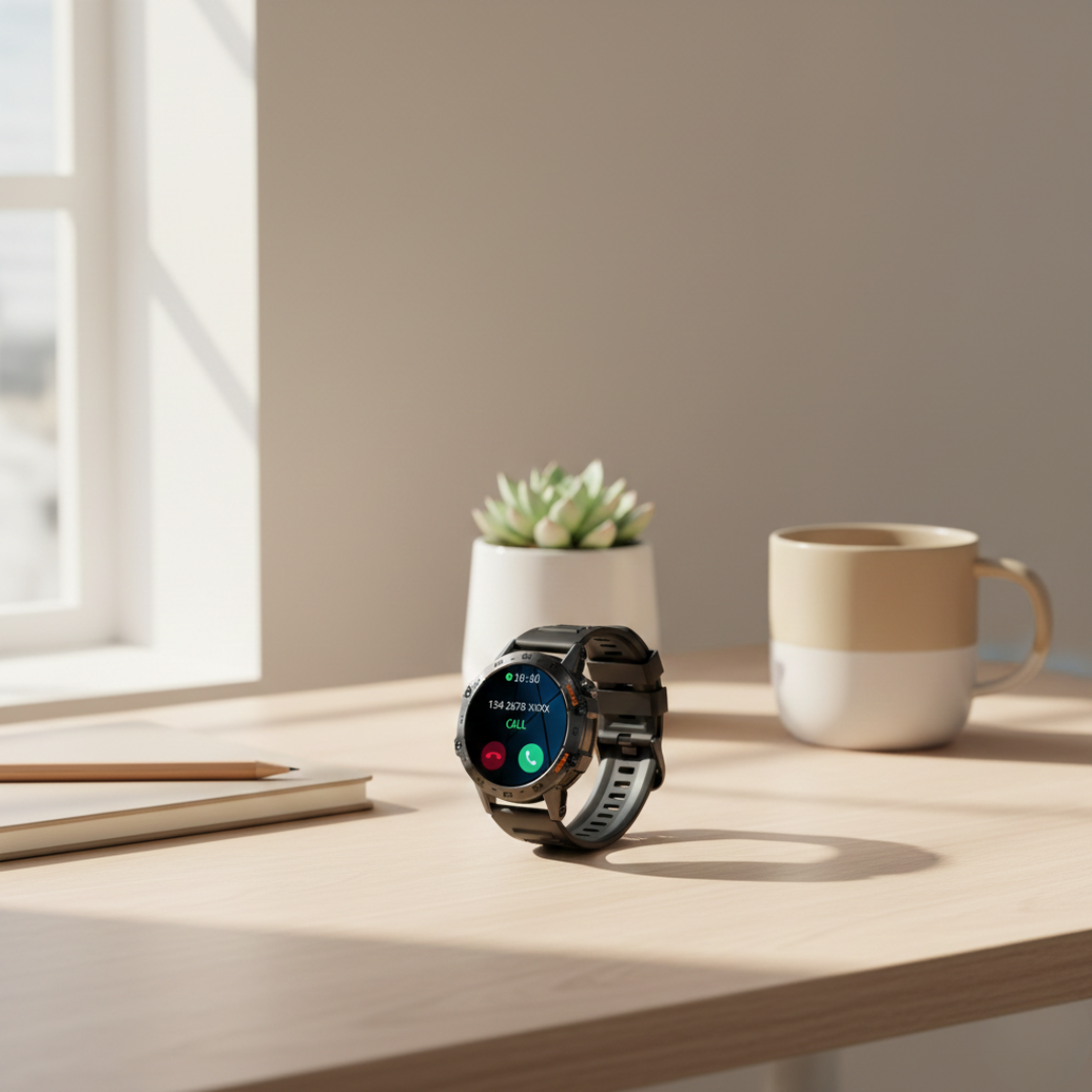 Vízálló, strapabíró okosóra — Bluetooth-hívás, 1.39 hüvelykes érintőképernyő