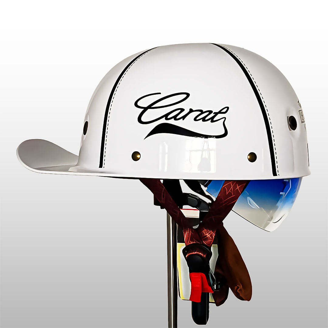 DOT & ECE Certified Moto Baseball Cap Style Helmet