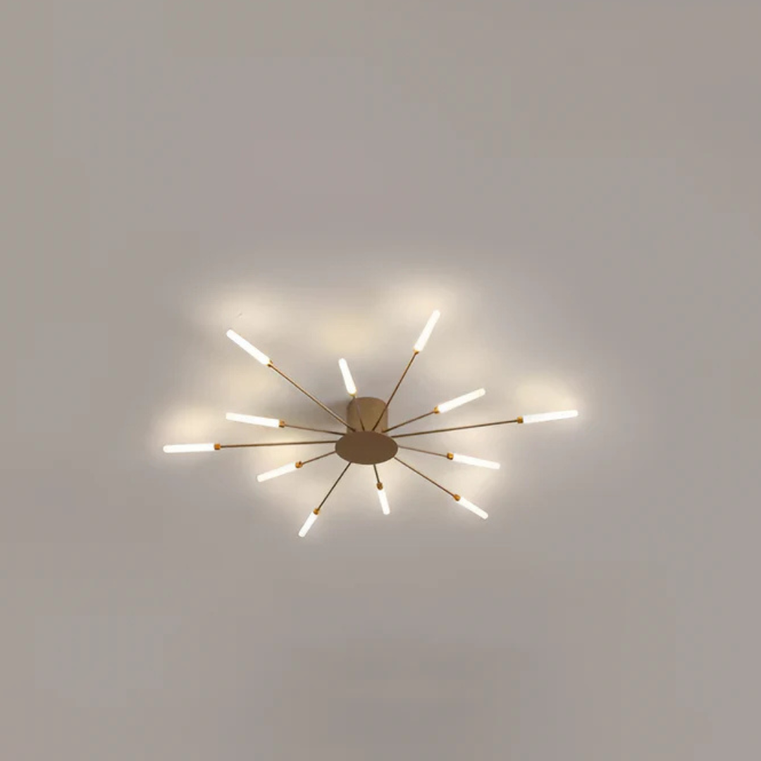 OrionSpiral Sleek Ceiling Light With Luxury LED For Living Room