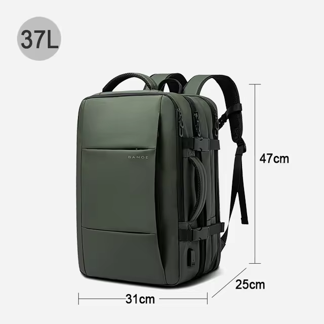 Expandable Waterproof Travel Backpack — Durable Travel Bag