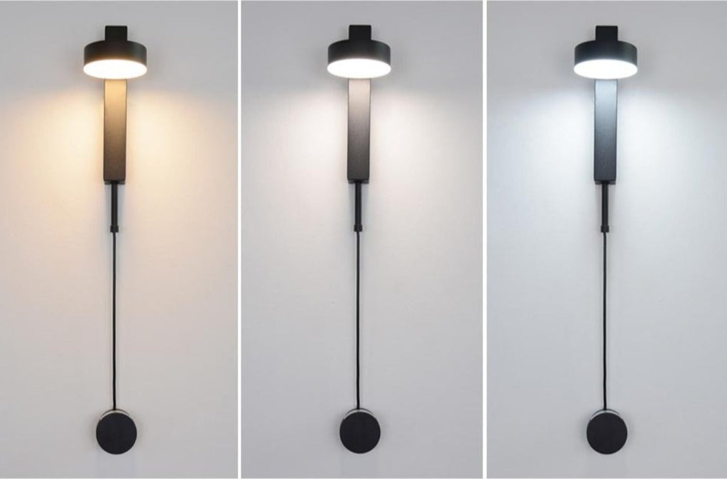 AetherGlow Wall Mounted LED Reading Lamp for Bedside Use