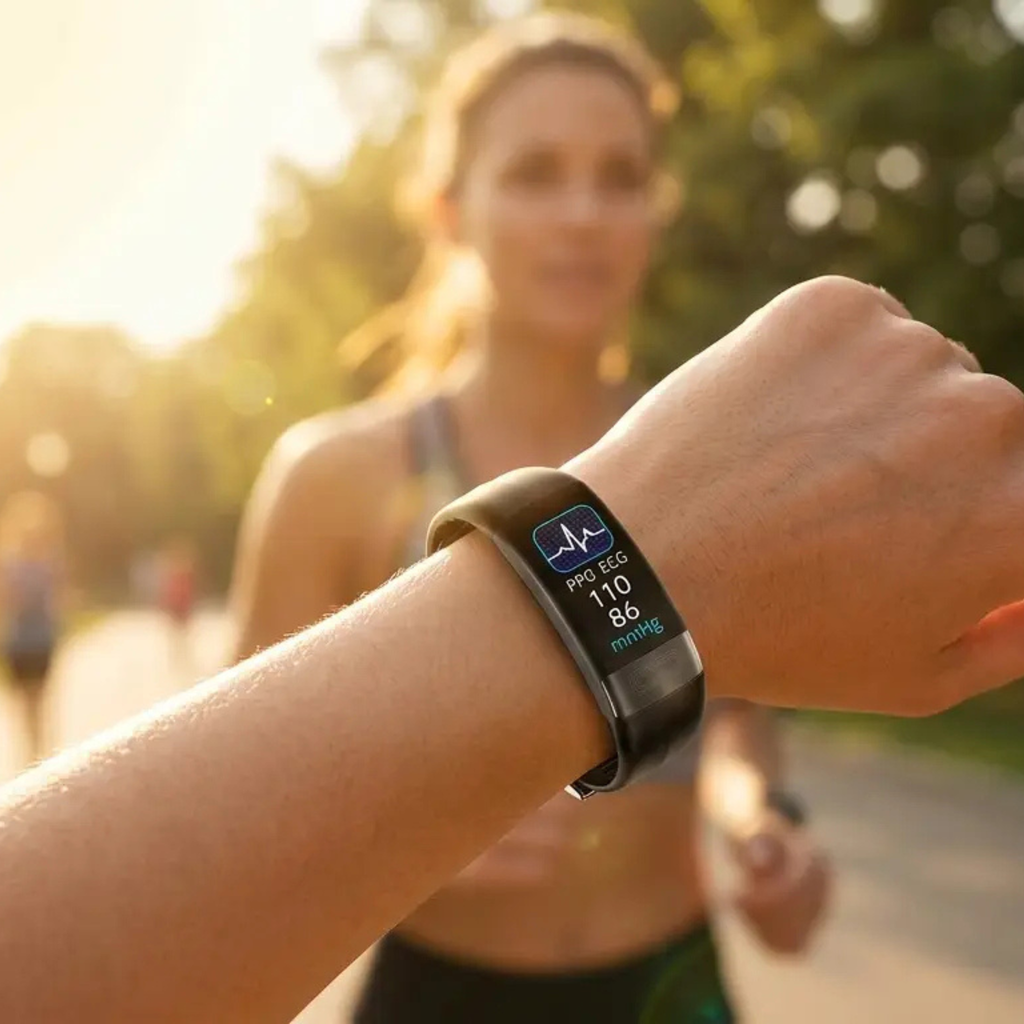 Smart Health Bracelet – Blood Pressure EKG SpO2 & Sleep Tracker FDA | Filindra