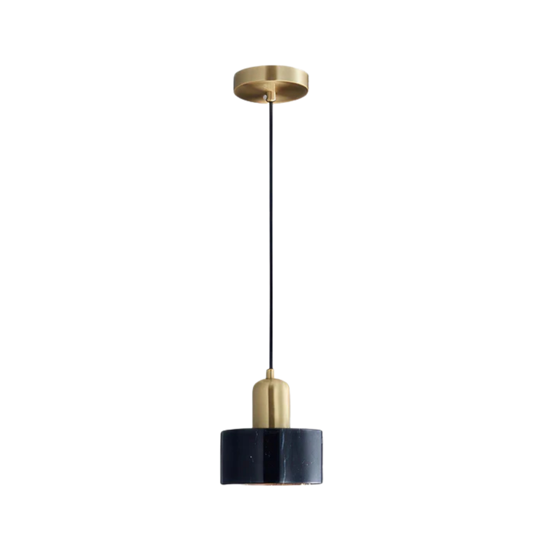 Solara Light Pendant With Gold Accent For Dining Table Elegant