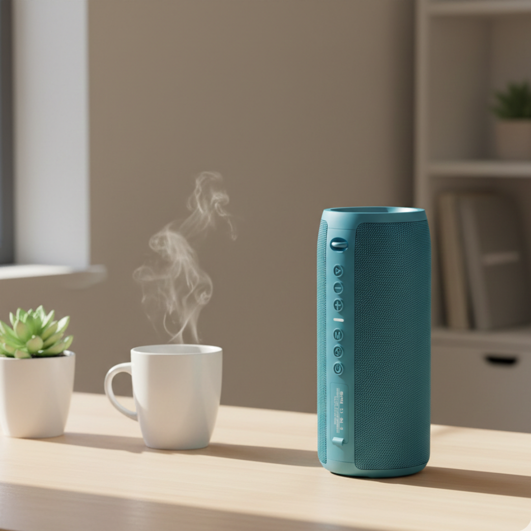 Altavoz Bluetooth portátil mini — Potencia nítida de 40W, graves estéreo 3D profundos