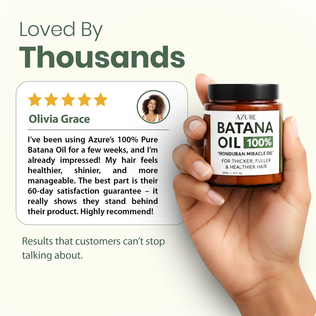 Organic Batana Hair and Scalp Oil — Single-Ingredient Small-Batch Formula
