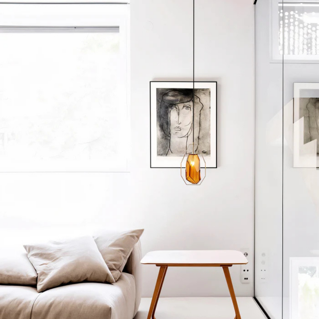 Lyvera Glas Pendelleuchte für Esszimmer Beleuchtung