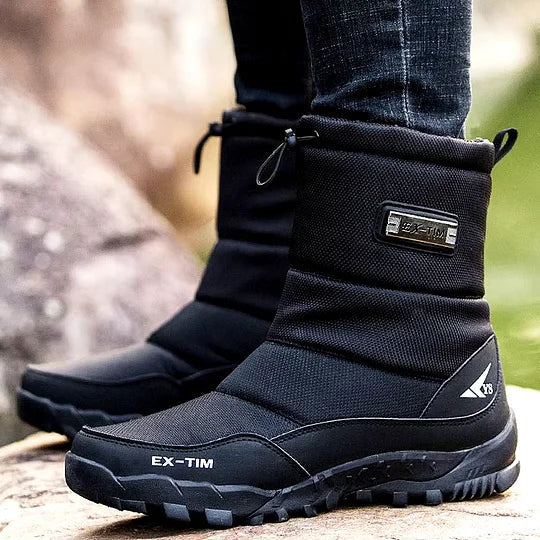 Unisex Orthopedic Ankle Support Snow Boots — Warm, Waterproof