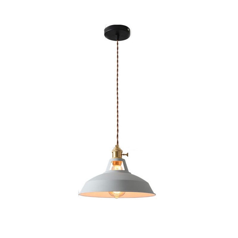 Kovová závěsná lampa Spectrum - výrazný design Morandi